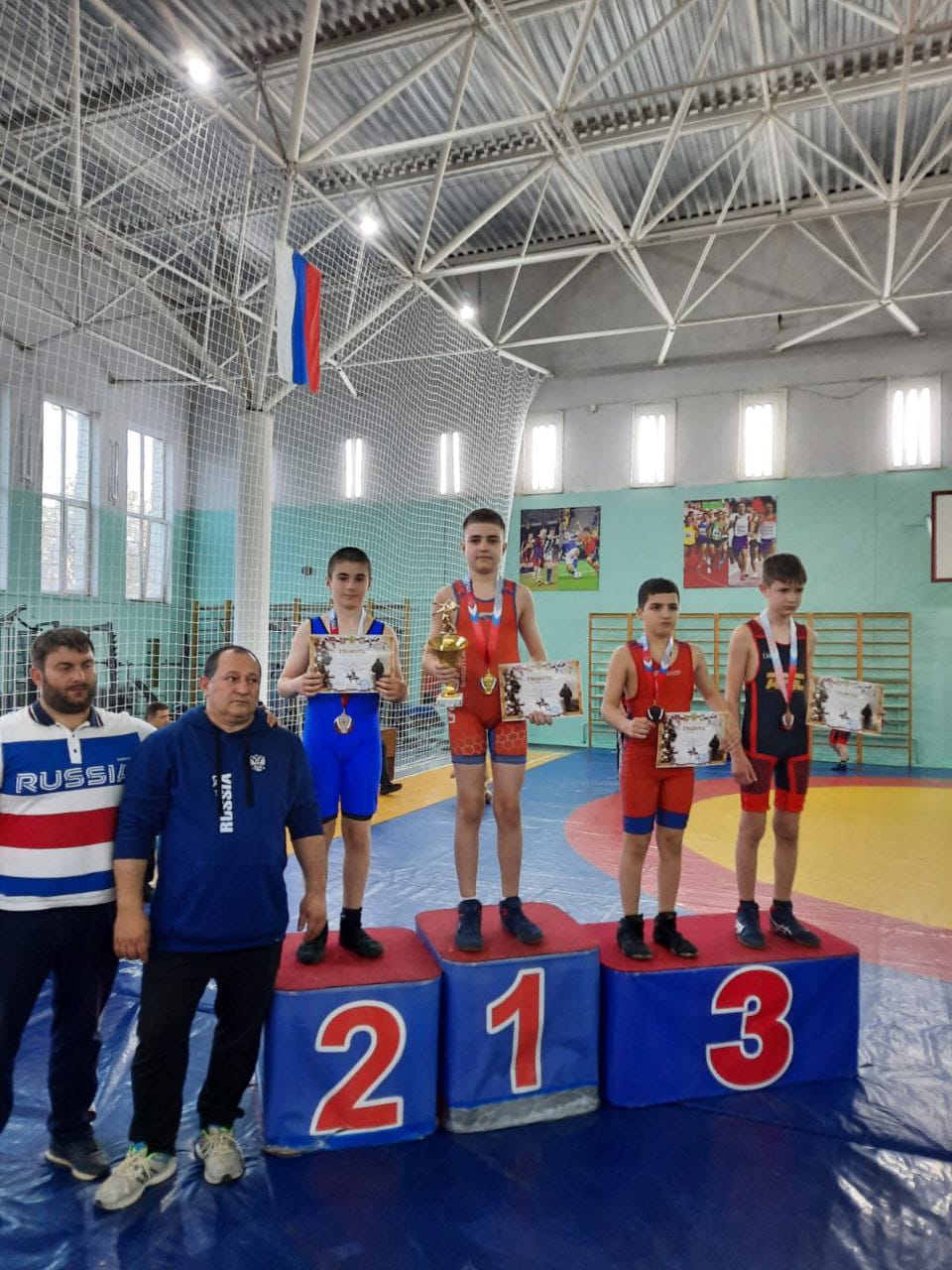 Открытый турнир по греко-римской борьбе.